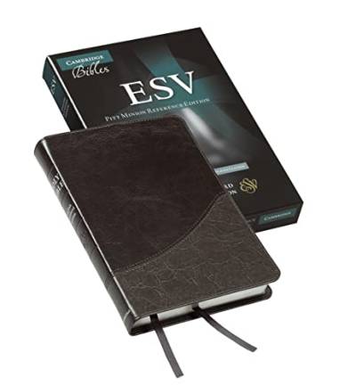 ESV Pitt Minion Reference Edition ES442:X Black Imitation Leather: English Standard Version, Black Imitation, Pitt Minion Reference Bible von Cambridge University Press